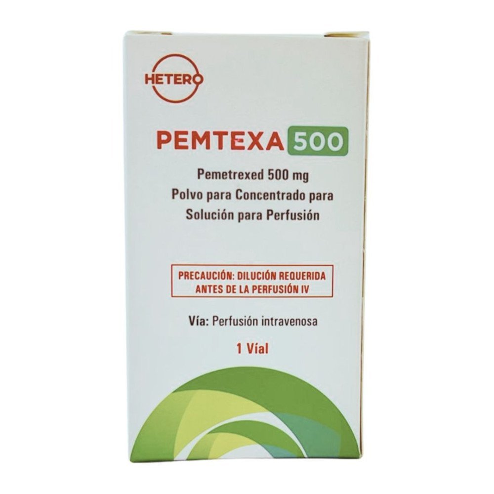 PEMTEXA 500 Pemetrexed 500 mg Polvo para Concentrado para solución para perfusión